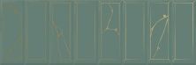 Керамическая плитка Роса Рок 2 зеленый 1664-0214 Декор 19,9x60,3
