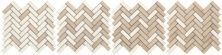 Мозаика R06A TERRACRUDA MOSAICO DEGRADE' LUCE/SABBIA 33,2x128,8