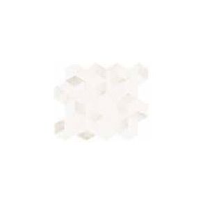 Плитка из керамогранита DELUXE Delux White Tessere Rombi Декор 26x28