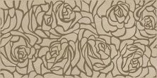 Керамическая плитка Serenity Rosas коричневый 08-03-15-1349 Декор 20x40