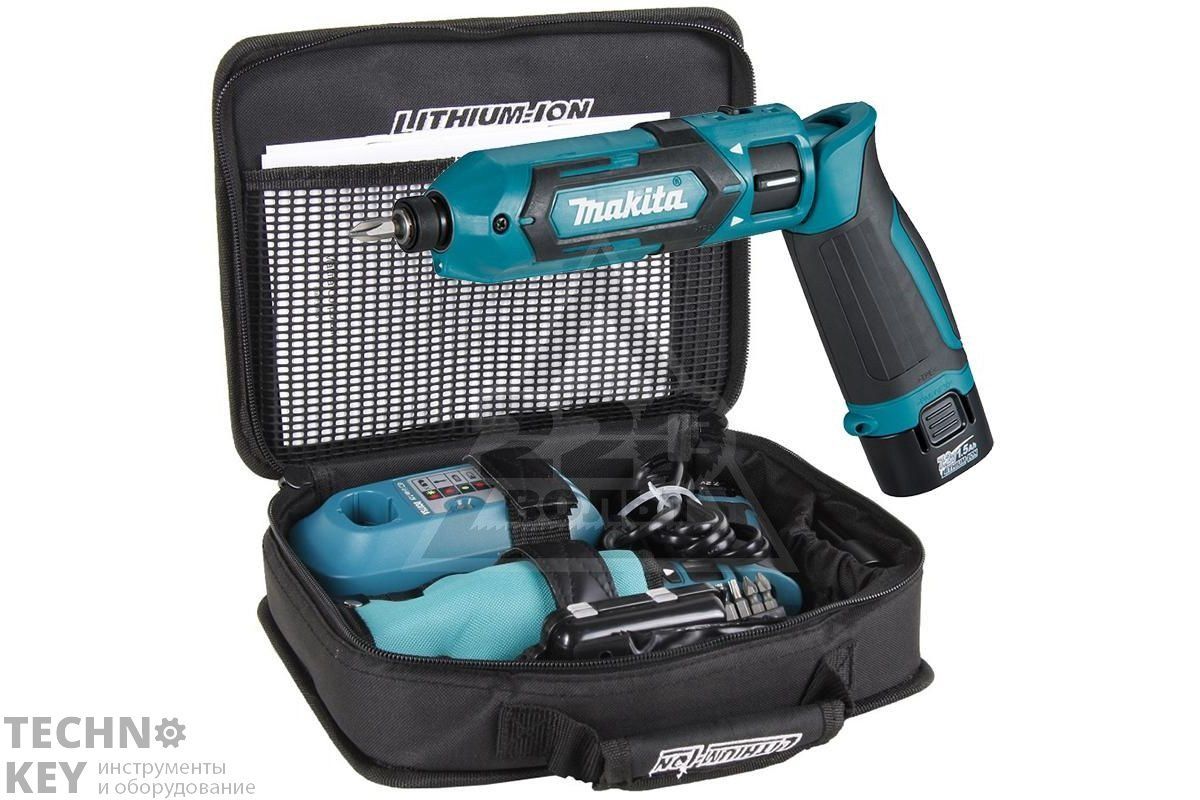 Аккумуляторная отвертка Makita TD022DSE