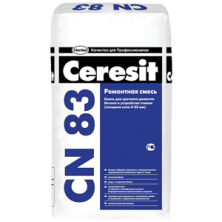 Ceresit СN 83 / Церезит ЦН 83 Смесь цементная ремонтная для бетона от 5 до 35 мм.