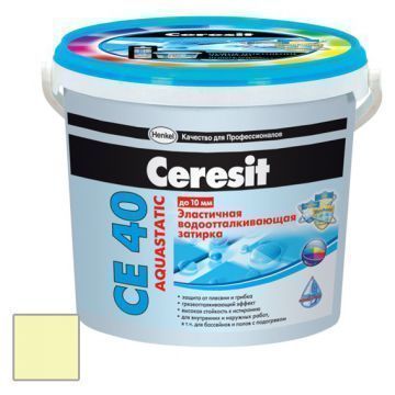 Затирка цементная Ceresit CE 40 Aquastatic Сахара №25 2 кг