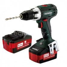 Metabo BS 18 LT Акк.винтов,2х5.2Ач,LiIon,60Нм,кейс 602102650