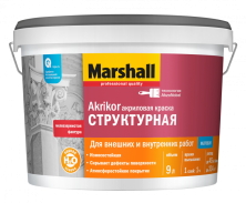 Marshall Akrikor / Маршалл Акрикор Структурная Краска фасадная акриловая