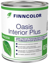 Finncolor Oasis Interior Plus / Финнколор Оазис Интерьер Плюс Краска для влажных помещений водно-дисперсионная глубокоматовая