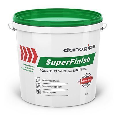 Шпатлевка универсальная DANO SuperFinish 3 л