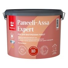 Tikkurila Paneeli Assa Expert EP лак для стен и потолков акриловый, матовый (9л)