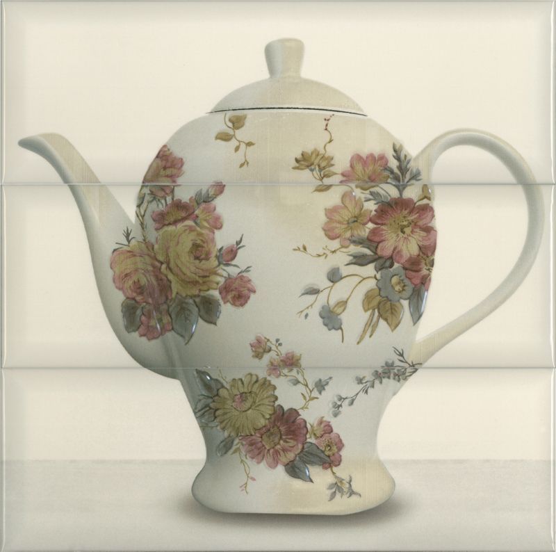 Керамическая плитка Composicion Tea 03 Cream Панно 30x30