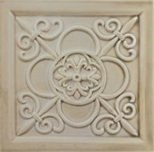 Керамическая плитка STUDIO ADST4030 RELIEVE VIZCAYA SILVER SANDS Декор 14,8x14,8