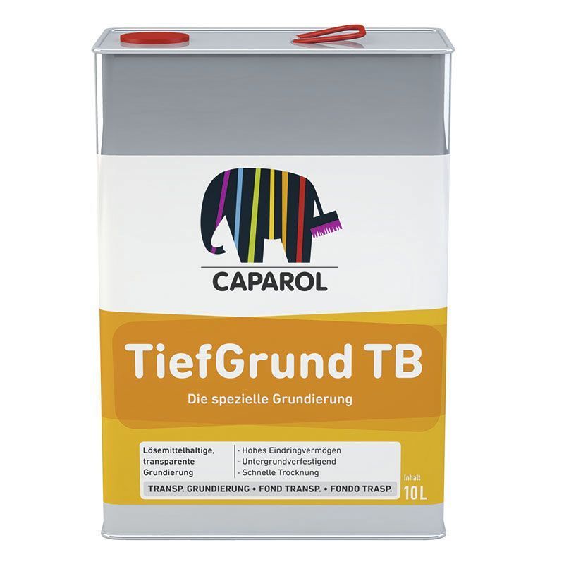 CAPAROL TIEFGRUND TB грунт на растворителе для гипсовых поверхностей (10л)