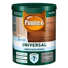 PINOTEX UNIVERSAL пропитка 2 в 1, скандинавский серый (0,9л)