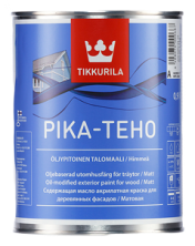 Tikkurila Pika-Teho / Тиккурила Пика-Техо Краска для деревянных фасадов акрилатная матовая