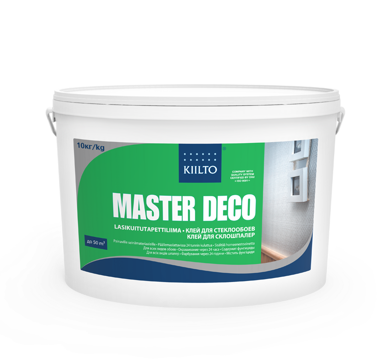 Kiilto Master Deco / Киилто Мастер Деко Клей для стеклообоев