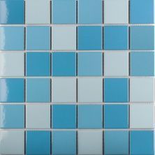 Мозаика 48х48 Light Blue Mix Glossy 30,6x30,6