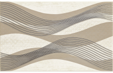 Керамическая плитка Sari beige inserto Декор 25x40