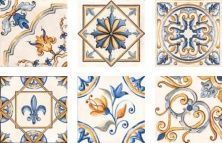 Плитка из керамогранита Tuscany Giotto Mix для стен и пола, универсально 20,3x20,3