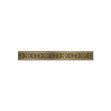 Керамическая плитка 1502-0578 Катар коричневый Бордюр 2,8x25