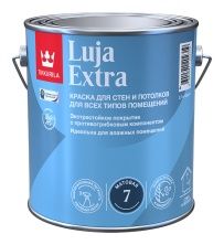 TIKKURILA Luja Extra 7 краска для влажных помещений антигрибковая, акриловая, матовая, база А (2,7л)