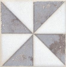Керамическая плитка Вставка Амальфи орнамент коричневый STG\A407\1266 9,9x9,9