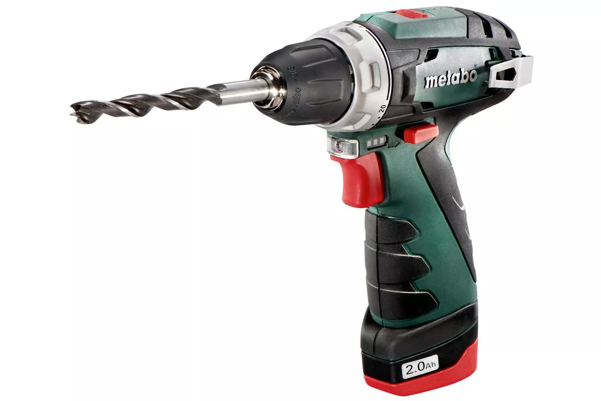 Акк. шуруповерт Metabo PowerMaxx BS Акк.винт 10,8В 2х2.0,LC40,патр.,коробка