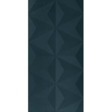 Керамическая плитка 4D Diamond Deep Blue Matt Rett для стен 40x80
