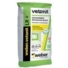 Шпатлевка полимерная Weber-Vetonit LR+ белый 25 кг