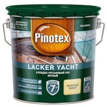 PINOTEX LACKER YACHT 40 лак акидно-уретановый д/вн. и наружных работ, полуматовый (2,7л)