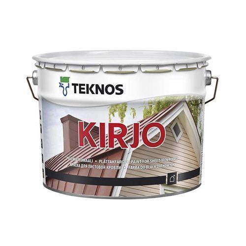 Краска специальная Teknos Kirjo для крыш PM1 2,7 л