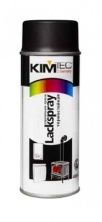 KIM TEC аэрозольная краска RAL 9011, термостойкая, черная (400мл)