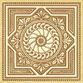 Керамическая плитка Декоративные элементы Византия бежевый Вставка 7x7