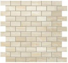 Мозаика Onyx 600110000203 S O Ivory Chiffon Brick Mosaic 30,5x30,5