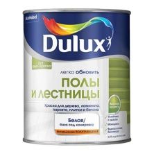 DULUX ПОЛЫ И ЛЕСТНИЦЫ краска, база BW (0,75л)