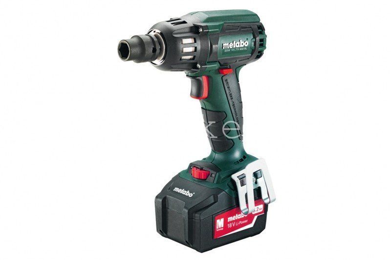 Metabo SSW 18 LTX 400 BL Ак.уд.гайков.2х5.2Ач,кейс  602205650