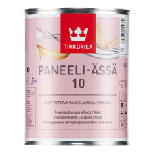 Tikkurila Paneeli-Assa 10 / Тиккурила Панели-Ясся 10 Лак для деревянных панелей акрилатный матовый