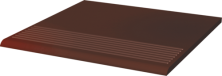 Клинкерная плитка CLOUD Brown Ступень 30x30
