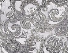 Керамическая плитка Sfumato Grey Decor Set Paisley 1 Панно 50,5x40,2