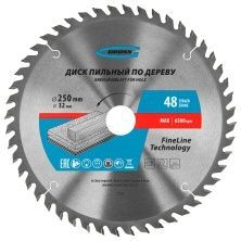 Диск пильный GROSS 250х32х48+ кольцо 32/30мм