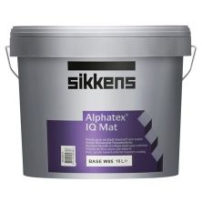 SIKKENS ALPHATEX IQ MAT краска универсальная особопрочная, глубокоматовая, база W05 (10л)