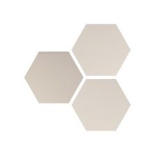 Плитка из керамогранита Hexa Six Grey для стен и пола, универсально 14x16