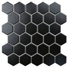 Мозаика HOMEWORK Hexagon small Black Matt IDL4810 27,8x26,5