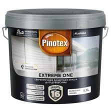 PINOTEX EXTREME ONE краска с эффектом самоочистки для защиты древесины до 16 лет, база BC (8,5л)