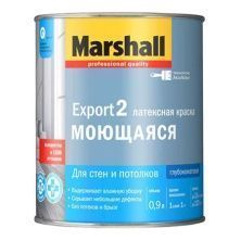 MARSHALL EXPORT 2 глубокоматовая краска для внутренних работ, Баз BW (0,9л)