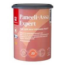 Tikkurila Paneeli Assa Expert EP лак для стен и потолков акриловый, полуматовый (0,9л)